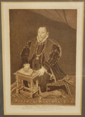 Lot 1042 - After Bartolozzi - Thomas 7th Earl of...