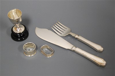 Lot 251 - A pair of early 20th century fish servers...