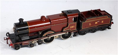 Lot 337 - Hornby 1934/37 red LMS E220 20v AC compound No....