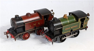Lot 339 - Hornby 1936 (only) green GW clockwork...