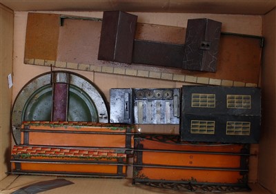 Lot 441 - Large tray containing Bing accessories...