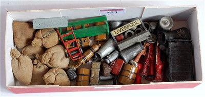 Lot 453 - Small box containing various non-Hornby...