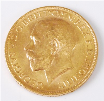 Lot 2082 - Great Britain, 1912 gold full sovereign
