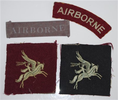 Lot 243 - Two Airborne Division formation signs;...