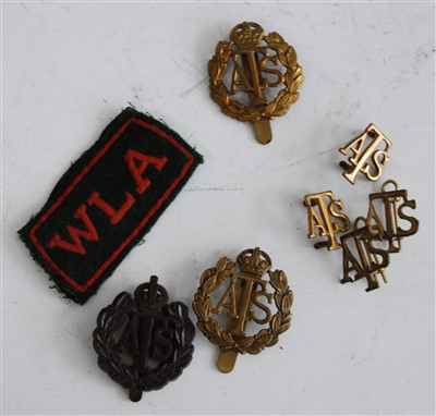 Lot 249 - A collection of Auxiliary Territorial Service...