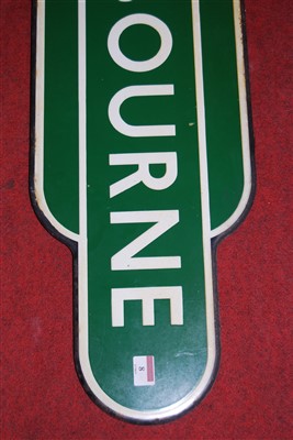 Lot 8 - An original Southern Region Eastbourne Totem...