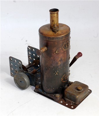 Lot 19 - A very rare Meccano 1920s steam engine...