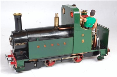 Lot 41 - ‘Stalker’ 16mm live steam 0-4-0 loco built to...