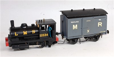 Lot 468 - Kit/scratch built ex L&Y 0-4-0 ‘Pug’ tank loco...