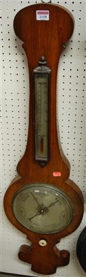 Lot 1118 - An early Victorian rosewood onion topped two...