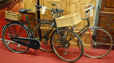 Lot 1127 - A Mercer gent's push bike; together with one...
