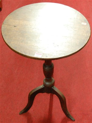 Lot 1182 - A circa 1800 provincial small oak circular...