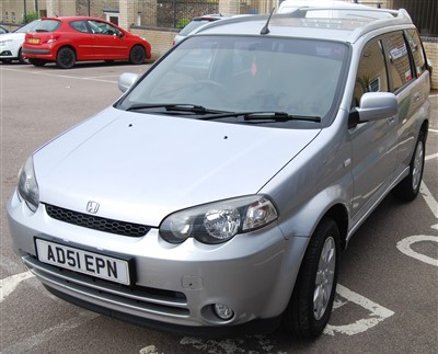 Lot 1000 - A Honda HR V 4wd motor car, 2002, 1.6L, petrol,...