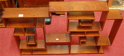 Lot 1226 - A contemporary Chinese hardwood table-top...
