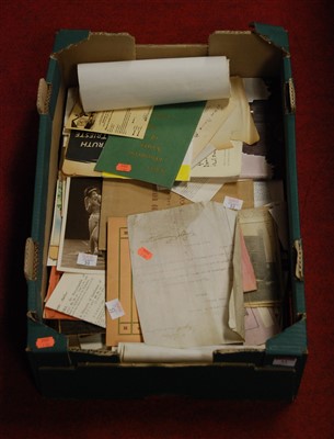 Lot 53 - A box of miscellaneous photographs and...