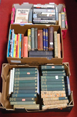 Lot 71 - Three boxes of miscellaneous books, to include...