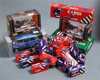 Lot 75 - Two boxes of modern issue diecast vehicles, to...
