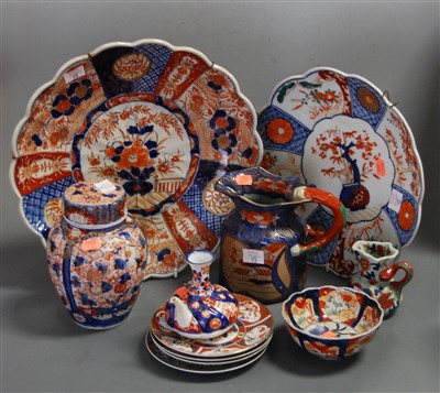 Lot 93 - A large Japanese Meiji period charger in the...