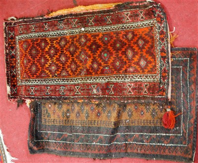 Lot 1284 - A collection of Persian and Caucasian prayer rugs