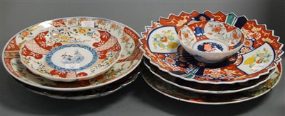 Lot 95 - A Japanese late Meiji period dish, in the...