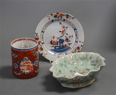 Lot 116 - An 18th century Chinese Canton export ware...