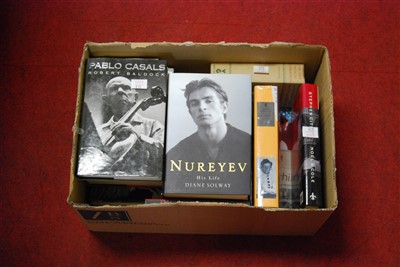 Lot 158 - A box of miscellaneous mainly hardback art...