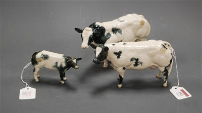 Lot 283 - A Border Fine Arts model of a Belgian Blue...