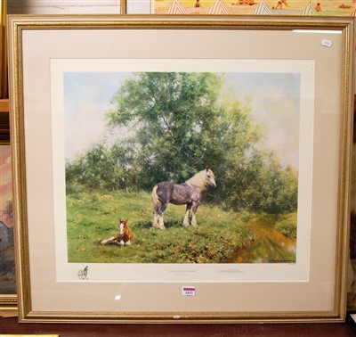 Lot 1013 - David Shepherd - The Lazy Days of Summer,...