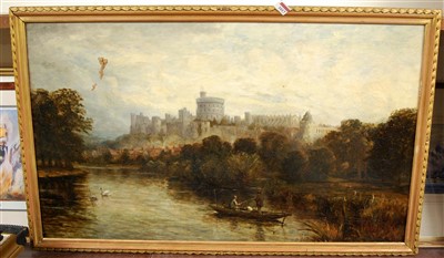 Lot 1017 - WG Reynolds - Windsor from across the Thames,...