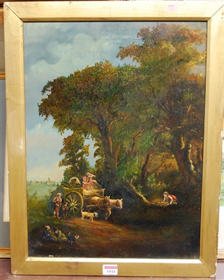 Lot 1044 - Follower of Smythe - travellers and faggot...