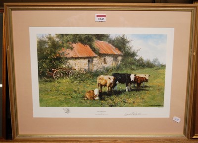 Lot 1043 - David Shepherd - The Orphans, limited edition...