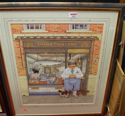 Lot 1089 - Assorted reproduction prints, wall mirrors etc