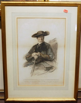 Lot 1064 - A set of four reproduction prints of Hong Kong,...
