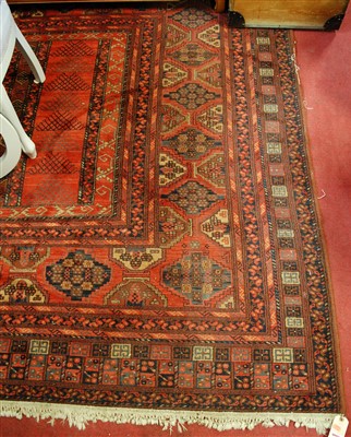 Lot 1133 - A Belgian woollen Mossoul carpet, 350 x 250cm