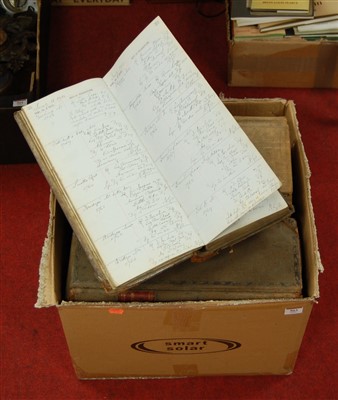 Lot 563 - A box of Victorian and later apothecary...