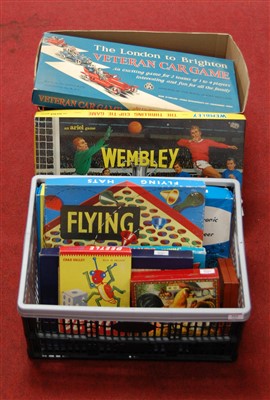 Lot 552 - Two boxes of assorted children's toys and...