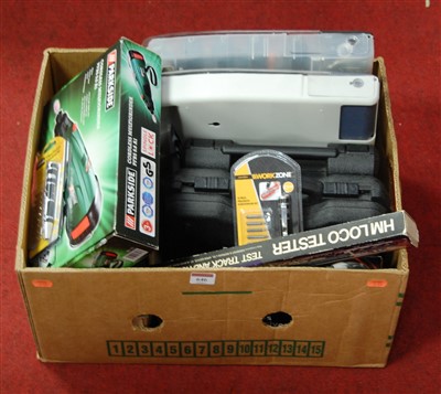 Lot 646 - A box containing a quantity of modelling and...