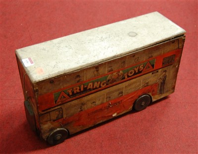 Lot 656 - An early 20th century wooden Triang Toys...