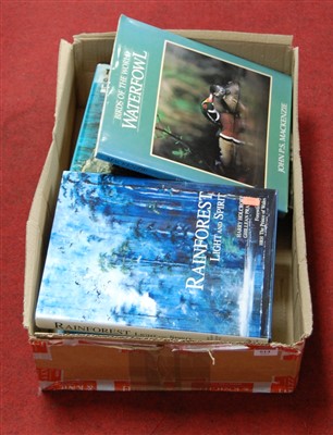 Lot 614 - A box of Natural History related books, to...