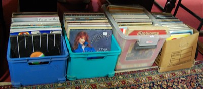 Lot 677 - A large collection of vinyl records, mainly...