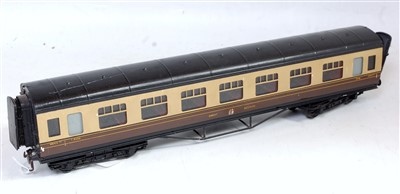 Lot 280 - Exley K6 GWR all/3rd corridor coach, No. 5230...