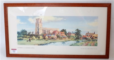 Lot 111 - An original railway carriage print "...