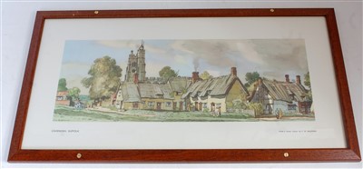 Lot 116 - An original railway carriage print " CAVENDISH,...