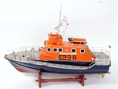 Lot 149 - A kit built radio controlled wooden model of a...