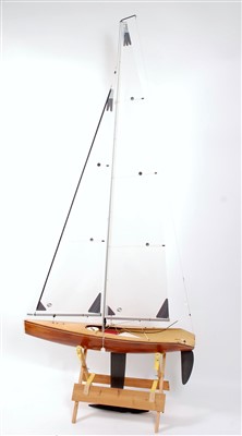 Lot 153 - A Swallow One Metre class racing yacht...