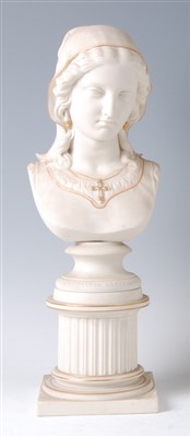 Lot 1037 - A Copeland Crystal Palace Art Union parian...