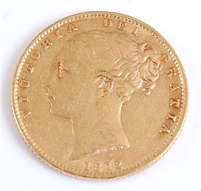 Lot 2119 - Great Britain, 1872 gold full sovereign