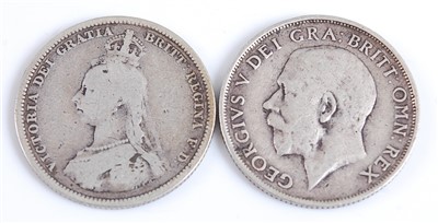 Lot 2171 - Great Britain, 1887 shilling