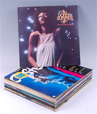 Lot 684 - A large collection of vinyl LP's and 12" to include