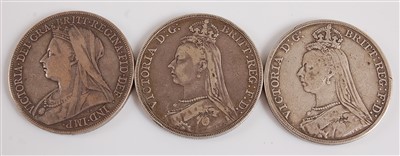 Lot 2185 - Great Britain, 1899 crown